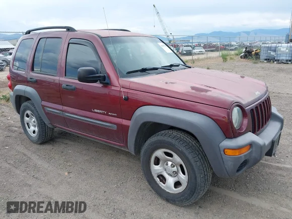 ✅ 2003 Jeep Liberty Sport • VIN: 1J4GL48KX3W675790 • Lot: 42487033. Listed on IAAI with 204,232 mi. Free auction sales archive from the USA and detailed vehicle history report at DreamBid. Image 1.