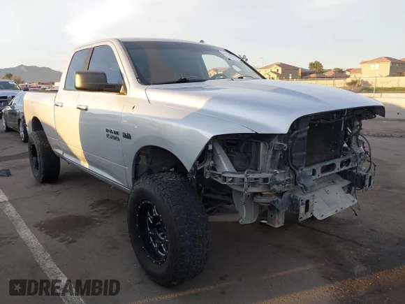 ✅ 2015 Ram 1500 Big Horn • VIN: 1C6RR6GT9FS628899 • Lot: 44278198. Listed on IAAI with 142,754 mi. Free auction sales archive from the USA and detailed vehicle history report at DreamBid. Image 1.
