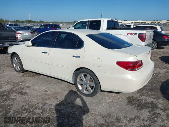 ✅ 2005 Lexus ES 350 • VIN: JTHBA30G055139879 • Лот: 41090847. Опубликован ранее на IAAI с пробегом 112 782 миль. Бесплатный доступ к архиву аукционных продаж из США и подробный отчёт об истории автомобиля на DreamBid. Изображение 3.