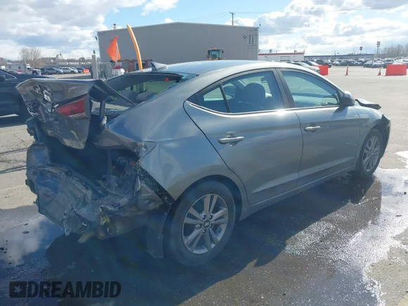 ✅ 2017 Hyundai Elantra SE • VIN: KMHD84LF0HU406247 • Lot: 44544986. Listed on IAAI with 94,907 mi. Free auction sales archive from the USA and detailed vehicle history report at DreamBid. Image 4.