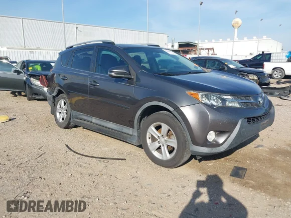 ✅ 2014 Toyota RAV4 XLE • VIN: 2T3WFREV9EW121680 • Lot: 44462576. Listed on IAAI with 84,796 mi. Free auction sales archive from the USA and detailed vehicle history report at DreamBid. Image 1.