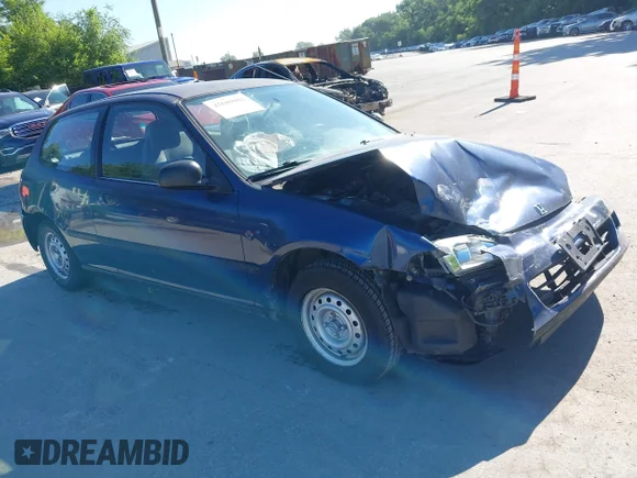 ✅ 1995 Honda Civic CX • VIN: 2HGEH2364SH504206 • Lot: 42689002. Wystawiony na IAAI z przebiegiem 137 039 mil. Bezpłatny archiwum sprzedaży aukcyjnych z USA i szczegółowy raport historii pojazdu na DreamBid. Zdjęcie 1.