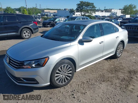 ✅ 2017 Volkswagen Passat SE • VIN: 1VWBT7A37HC067669 • Lot: 45086651. Wystawiony na IAAI z przebiegiem 49 235 mil. Bezpłatny archiwum sprzedaży aukcyjnych z USA i szczegółowy raport historii pojazdu na DreamBid. Zdjęcie 2.
