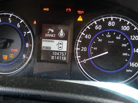 ✅ 2010 Infiniti G37 x • VIN: JN1CV6AR6AM453504 • Lot: 45103022. Wystawiony na IAAI z przebiegiem 104 757 mil. Bezpłatny archiwum sprzedaży aukcyjnych z USA i szczegółowy raport historii pojazdu na DreamBid. Zdjęcie 16.
