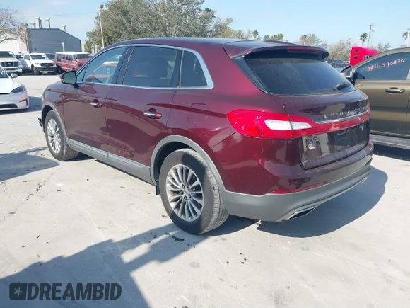 ✅ 2017 Lincoln MKX Select • VIN: 2LMPJ6KP4HBL37256 • Lot: 41592553. Listed on IAAI with 74,231 mi. Free auction sales archive from the USA and detailed vehicle history report at DreamBid. Image 3.
