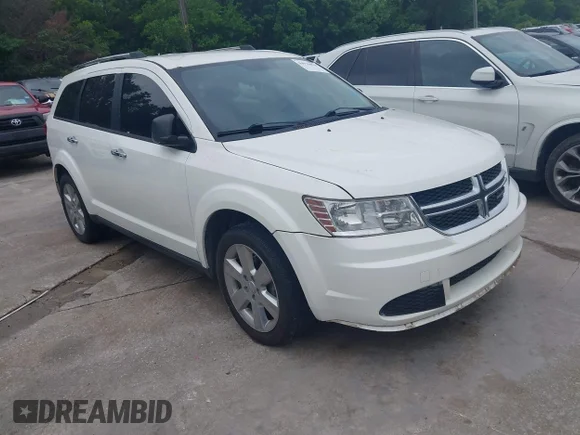 ✅ 2014 Dodge Journey SE • VIN: 3C4PDCAB6ET316761 • Lot: 44939070. Listed on IAAI with 145,675 mi. Free auction sales archive from the USA and detailed vehicle history report at DreamBid. Image 1.
