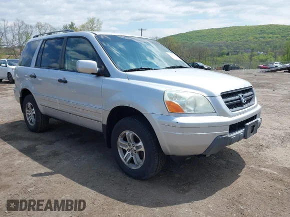 ✅ 2005 Honda Pilot EX • VIN: 5FNYF18445B025006 • Лот: 45079145. Опубліковано раніше на IAAI з пробігом 100 350 миль. Безкоштовний доступ до архіву аукціонних продажів зі США та докладний звіт про історію автомобіля на DreamBid. Зображення 1.