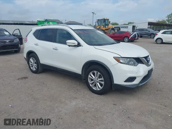 ✅ 2014 Nissan Rogue SV • VIN: 5N1AT2MT3EC869818 • Lot: 44836571. Wystawiony na IAAI z przebiegiem 132 240 mil. Bezpłatny archiwum sprzedaży aukcyjnych z USA i szczegółowy raport historii pojazdu na DreamBid. Zdjęcie 1.