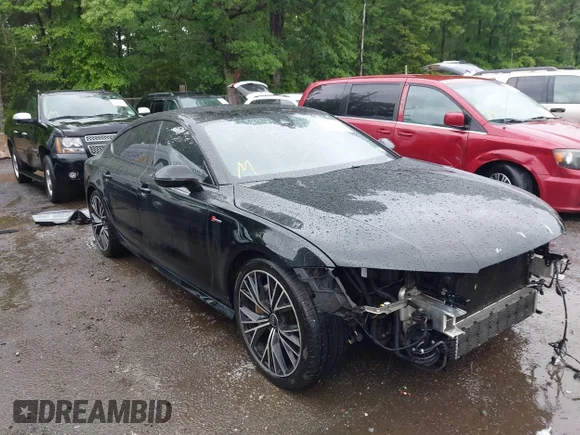 ✅ 2017 Audi A7 Premium Plus • VIN: WAUW2AFCXHN126440 • Lot: 42210917. Listed on IAAI with 70,333 mi. Free auction sales archive from the USA and detailed vehicle history report at DreamBid. Image 1.
