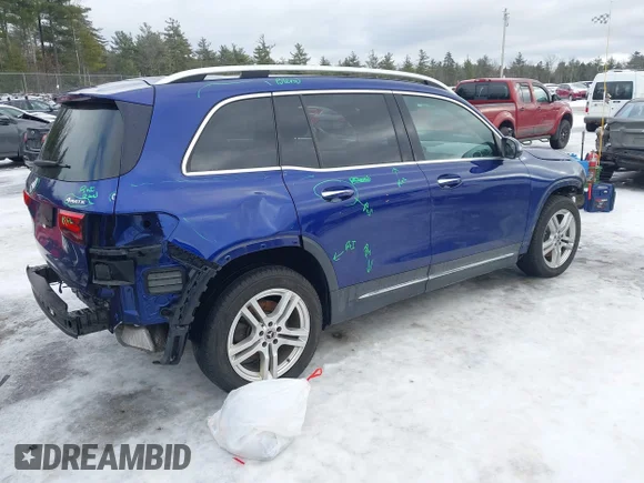 ✅ 2020 Mercedes-Benz GLB 250 • VIN: W1N4M4HB7LW056319 • Lot: 44057543. Wystawiony na IAAI z przebiegiem 82 288 mil. Bezpłatny archiwum sprzedaży aukcyjnych z USA i szczegółowy raport historii pojazdu na DreamBid. Zdjęcie 4.