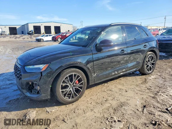 ✅ 2024 Audi SQ5 Prestige • VIN: WA1C4AFY8R2005172 • Lot: 75017875. Listed on Copart with 48,919 mi. Free auction sales archive from the USA and detailed vehicle history report at DreamBid. Image 1.