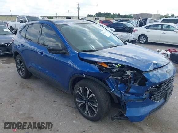 ✅ 2022 Ford Escape SEL • VIN: 1FMCU9H91NUB37145 • Lot: 44743255. Listed on IAAI with 73,775 mi. Free auction sales archive from the USA and detailed vehicle history report at DreamBid. Image 1.