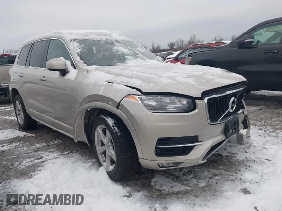 ✅ 2016 Volvo XC90 T5 Momentum • VIN: YV4102XK5G1057111 • Lot: 43844079. Listed on IAAI with 101,033 mi. Free auction sales archive from the USA and detailed vehicle history report at DreamBid. Image 1.
