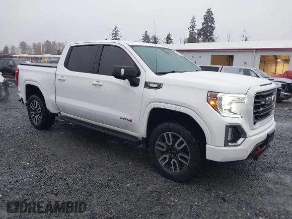 ✅ 2021 GMC Sierra 1500 AT4 • VIN: 1GTU9EET5MZ202454 • Lot: 43688158. Wystawiony na IAAI z przebiegiem 58 909 mil. Bezpłatny archiwum sprzedaży aukcyjnych z USA i szczegółowy raport historii pojazdu na DreamBid. Zdjęcie 1.