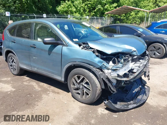 ✅ 2016 Honda CR-V SE • VIN: 2HKRM4H43GH665045 • Лот: 45111275. Опубліковано раніше на IAAI з пробігом 50 134 миль. Безкоштовний доступ до архіву аукціонних продажів зі США та докладний звіт про історію автомобіля на DreamBid. Зображення 1.