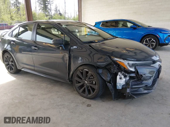 ✅ 2023 Toyota Corolla XSE • VIN: JTDT4MCEXP3516195 • Lot: 45114921. Listed on IAAI with 129,383 mi. Free auction sales archive from the USA and detailed vehicle history report at DreamBid. Image 1.
