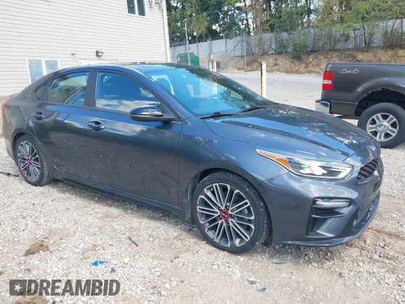 ✅ 2021 Kia Forte GT • VIN: 3KPF44AC0ME295466 • Лот: 43175739. Опубликован ранее на IAAI с пробегом 53 663 миль. Бесплатный доступ к архиву аукционных продаж из США и подробный отчёт об истории автомобиля на DreamBid. Изображение 1.