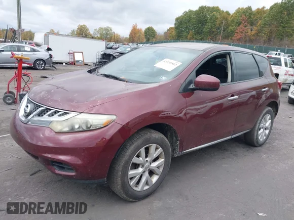 ✅ 2012 Nissan Murano SL • VIN: JN8AZ1MW5CW223767 • Lot: 43525882. Wystawiony na IAAI z przebiegiem 193 949 mil. Bezpłatny archiwum sprzedaży aukcyjnych z USA i szczegółowy raport historii pojazdu na DreamBid. Zdjęcie 2.