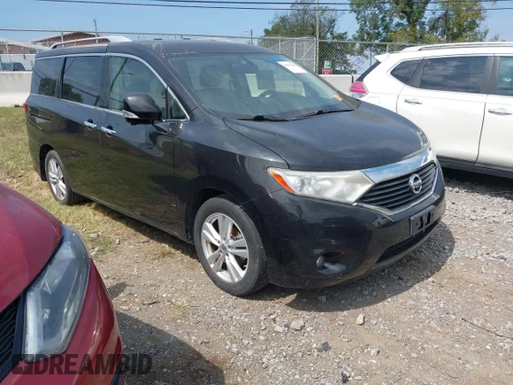✅ 2015 Nissan Quest SV • VIN: JN8AE2KP8F9128359 • Lot: 43196548. Listed on IAAI with 144,942 mi. Free auction sales archive from the USA and detailed vehicle history report at DreamBid. Image 1.