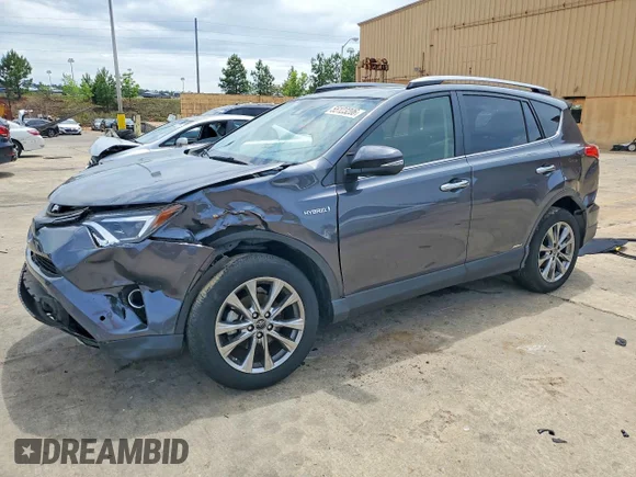 ✅ 2018 Toyota RAV4 Hybrid Limited • VIN: JTMDJREV6JD208787 • Lot: 55123206. Listed on Copart with 51,104 mi. Free auction sales archive from the USA and detailed vehicle history report at DreamBid. Image 1.