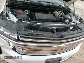 ✅ 2021 Chevrolet Tahoe High Country • VIN: 1GNSCTKL5MR154916 • Лот: 41438455. Опубликован ранее на Copart с пробегом 59 469 миль. Бесплатный доступ к архиву аукционных продаж из США и подробный отчёт об истории автомобиля на DreamBid. Изображение 14.