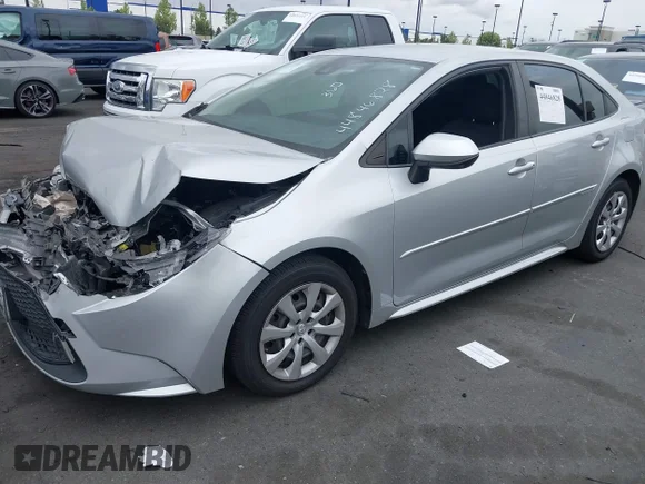 ✅ 2022 Toyota Corolla LE • VIN: JTDEPMAE3NJ226019 • Lot: 44846828. Listed on IAAI with 56,980 mi. Free auction sales archive from the USA and detailed vehicle history report at DreamBid. Image 2.