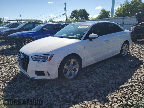 ✅ 2018 Audi A3 Premium • VIN: WAUB8GFF3J1047523 • Lot: 57212746. Wystawiony na Copart z przebiegiem 60 192 mil. Bezpłatny archiwum sprzedaży aukcyjnych z USA i szczegółowy raport historii pojazdu na DreamBid. Zdjęcie 1.