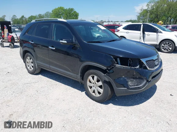 ✅ 2013 Kia Sorento LX • VIN: 5XYKT4A24DG322857 • Lot: 45022308. Listed on IAAI with 170,179 mi. Free auction sales archive from the USA and detailed vehicle history report at DreamBid. Image 1.