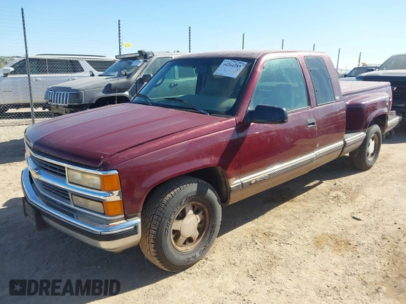 ✅ 1996 Chevrolet Silverado 1500 • VIN: 2GCEC19R9T1249054 • Lot: 44264185. Wystawiony na IAAI z przebiegiem 185 946 mil. Bezpłatny archiwum sprzedaży aukcyjnych z USA i szczegółowy raport historii pojazdu na DreamBid. Zdjęcie 2.