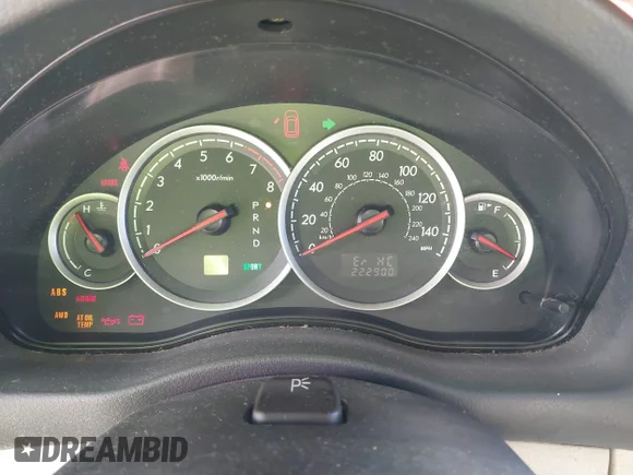 ✅ 2006 Subaru Legacy Outback • VIN: 4S4BP61C467315475 • Lot: 44684277. Listed on IAAI with 228,105 mi. Free auction sales archive from the USA and detailed vehicle history report at DreamBid. Image 7.