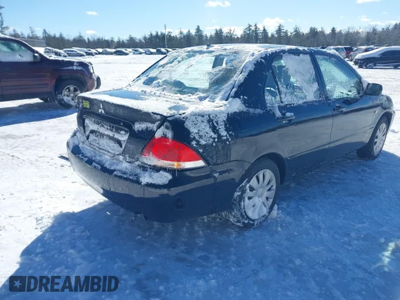 ✅ 2006 Mitsubishi Lancer ES • VIN: JA3AJ26E06U000385 • Lot: 41587490. Wystawiony na IAAI z przebiegiem 185 100 mil. Bezpłatny archiwum sprzedaży aukcyjnych z USA i szczegółowy raport historii pojazdu na DreamBid. Zdjęcie 4.