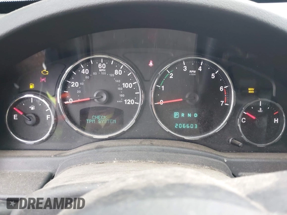 ✅ 2012 Jeep Liberty Limited Jet • VIN: 1C4PJMFK9CW151092 • Lot: 44259606. Wystawiony na IAAI z przebiegiem 206 603 mil. Bezpłatny archiwum sprzedaży aukcyjnych z USA i szczegółowy raport historii pojazdu na DreamBid. Zdjęcie 7.