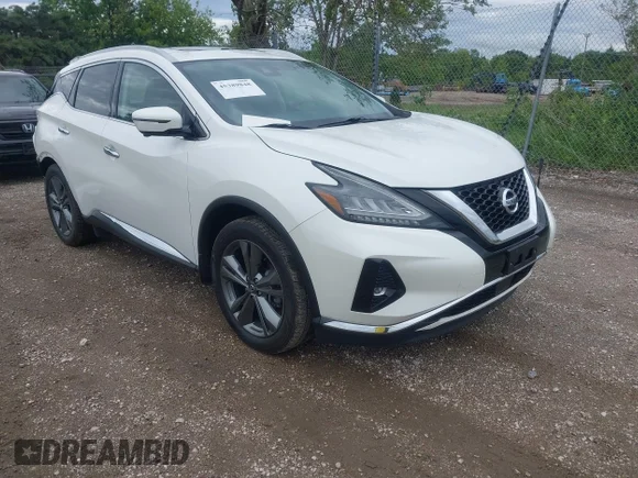 ✅ 2020 Nissan Murano Platinum • VIN: 5N1AZ2DS2LN111492 • Lot: 45389848. Wystawiony na IAAI z przebiegiem 64 019 mil. Bezpłatny archiwum sprzedaży aukcyjnych z USA i szczegółowy raport historii pojazdu na DreamBid. Zdjęcie 1.