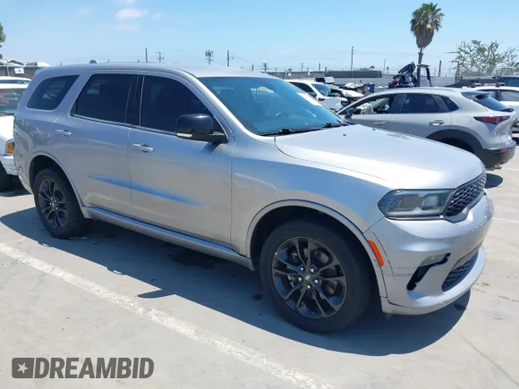 ✅ 2021 Dodge Durango GT Plus • VIN: 1C4RDJDG8MC641782 • Лот: 42578187. Опубликован ранее на IAAI с пробегом 80 796 миль. Бесплатный доступ к архиву аукционных продаж из США и подробный отчёт об истории автомобиля на DreamBid. Изображение 1.