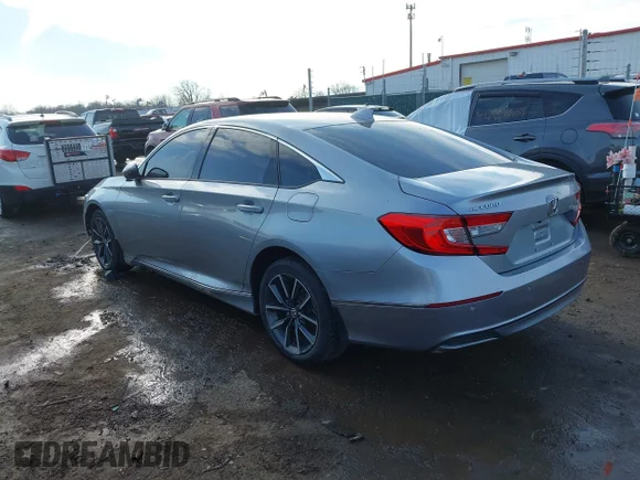 ✅ 2021 Honda Accord EX-L • VIN: 1HGCV1F52MA074433 • Лот: 44485037. Опубліковано раніше на IAAI з пробігом 63 300 миль. Безкоштовний доступ до архіву аукціонних продажів зі США та докладний звіт про історію автомобіля на DreamBid. Зображення 3.