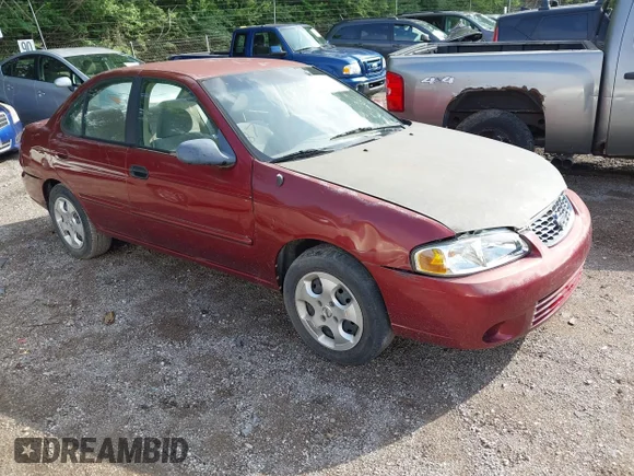 ✅ 2003 Nissan Sentra XE • VIN: 3N1CB51DX3L714640 • Lot: 42407187. Listed on IAAI with 152,997 mi. Free auction sales archive from the USA and detailed vehicle history report at DreamBid. Image 1.