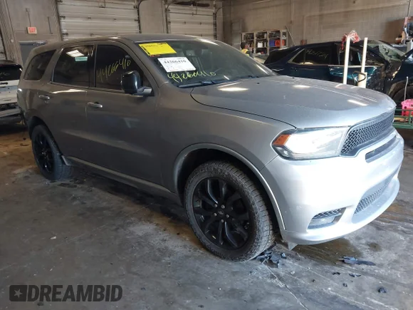 ✅ 2020 Dodge Durango GT • VIN: 1C4RDJDGXLC188022 • Lot: 44266410. Wystawiony na IAAI z przebiegiem 126 135 mil. Bezpłatny archiwum sprzedaży aukcyjnych z USA i szczegółowy raport historii pojazdu na DreamBid. Zdjęcie 1.
