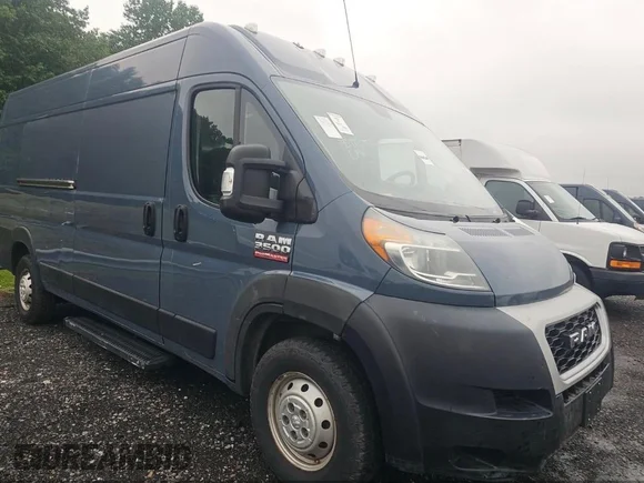 ✅ 2019 Ram ProMaster Cargo • VIN: 3C6URVJG8KE548815 • Lot: 45563315. Wystawiony na IAAI z przebiegiem 116 148 mil. Bezpłatny archiwum sprzedaży aukcyjnych z USA i szczegółowy raport historii pojazdu na DreamBid. Zdjęcie 1.