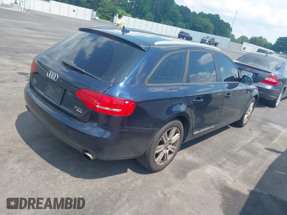✅ 2010 Audi A4 Premium • VIN: WAUSFAFL0AA036018 • Лот: 42575727. Опубліковано раніше на IAAI з пробігом 265 371 миль. Безкоштовний доступ до архіву аукціонних продажів зі США та докладний звіт про історію автомобіля на DreamBid. Зображення 4.