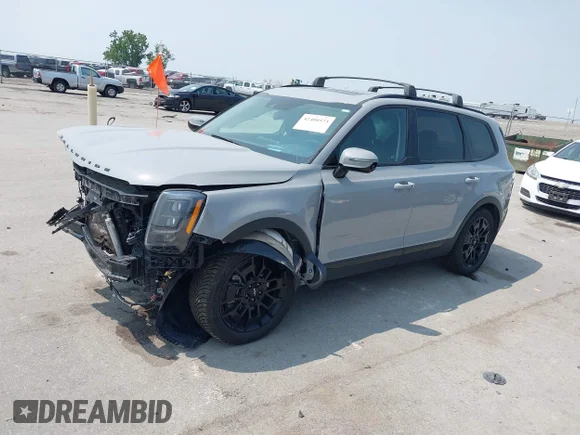 ✅ 2022 Kia Telluride SX • VIN: 5XYP5DHC7NG262332 • Лот: 42400373. Опубликован ранее на IAAI с пробегом 47 580 миль. Бесплатный доступ к архиву аукционных продаж из США и подробный отчёт об истории автомобиля на DreamBid. Изображение 2.