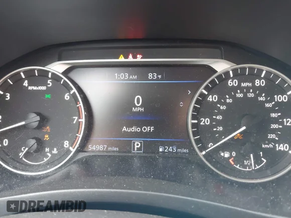 ✅ 2020 Nissan Altima SR • VIN: 1N4BL4CV1LC184646 • Lot: 43466079. Wystawiony na IAAI z przebiegiem 54 987 mil. Bezpłatny archiwum sprzedaży aukcyjnych z USA i szczegółowy raport historii pojazdu na DreamBid. Zdjęcie 7.
