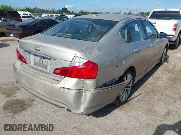 ✅ 2008 Infiniti M • VIN: JNKAY01EX8M601460 • Lot: 42797668. Wystawiony na IAAI z przebiegiem 298 186 mil. Bezpłatny archiwum sprzedaży aukcyjnych z USA i szczegółowy raport historii pojazdu na DreamBid. Zdjęcie 4.
