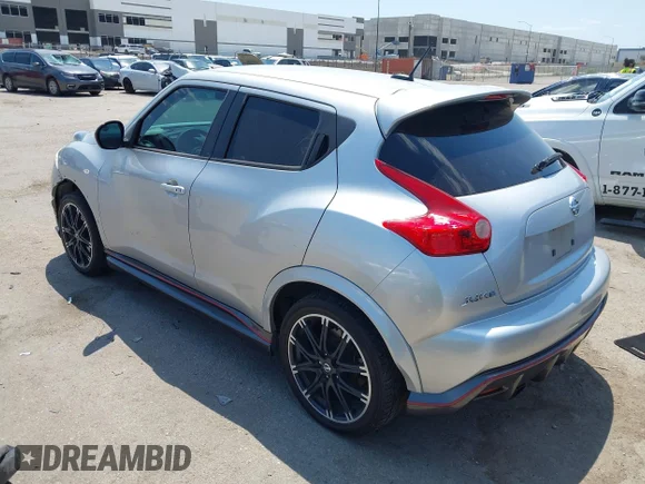 ✅ 2013 Nissan Juke Nismo • VIN: JN8AF5MV9DT232594 • Lot: 42940182. Wystawiony na IAAI z przebiegiem 108 483 mil. Bezpłatny archiwum sprzedaży aukcyjnych z USA i szczegółowy raport historii pojazdu na DreamBid. Zdjęcie 3.