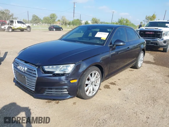 ✅ 2017 Audi A4 Premium • VIN: WAUANAF47HN019503 • Lot: 43507589. Listed on IAAI with 125,125 mi. Free auction sales archive from the USA and detailed vehicle history report at DreamBid. Image 2.