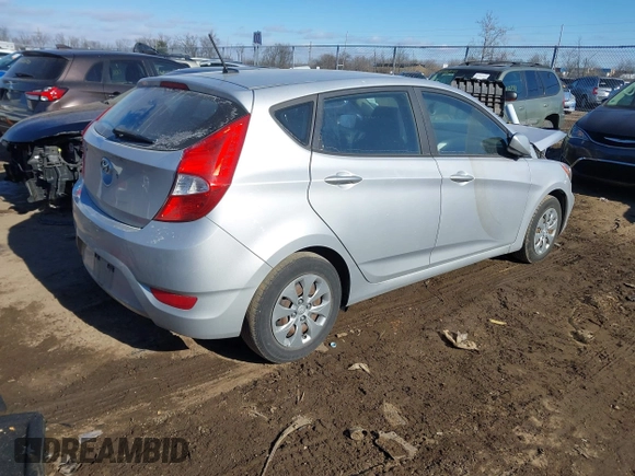 ✅ 2017 Hyundai Accent SE • VIN: KMHCT5AEXHU300981 • Lot: 44195214. Wystawiony na IAAI z przebiegiem 109 118 mil. Bezpłatny archiwum sprzedaży aukcyjnych z USA i szczegółowy raport historii pojazdu na DreamBid. Zdjęcie 4.