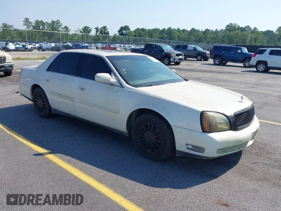 ✅ 2003 Cadillac DeVille DHS • VIN: 1G6KE57Y23U151781 • Лот: 42560960. Опубликован ранее на IAAI с пробегом 71 642 миль. Бесплатный доступ к архиву аукционных продаж из США и подробный отчёт об истории автомобиля на DreamBid. Изображение 1.