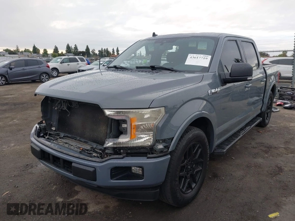 ✅ 2019 Ford F-150 Lariat • VIN: 1FTEW1C43KKC13962 • Lot: 43617719. Wystawiony na IAAI z przebiegiem 159 893 mil. Bezpłatny archiwum sprzedaży aukcyjnych z USA i szczegółowy raport historii pojazdu na DreamBid. Zdjęcie 2.