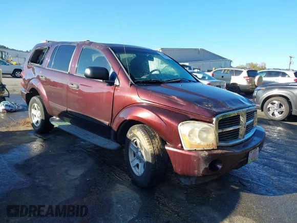 ✅ 2005 Dodge Durango SLT • VIN: 1D4HB48D35F617427 • Лот: 43365627. Опубликован ранее на IAAI с пробегом 206 512 миль. Бесплатный доступ к архиву аукционных продаж из США и подробный отчёт об истории автомобиля на DreamBid. Изображение 1.