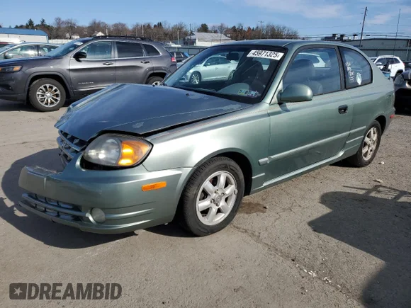 ✅ 2003 Hyundai Accent GL • VIN: KMHCG35CX3U242820 • Lot: 45971325. Listed on Copart with 132,192 mi. Free auction sales archive from the USA and detailed vehicle history report at DreamBid. Image 1.