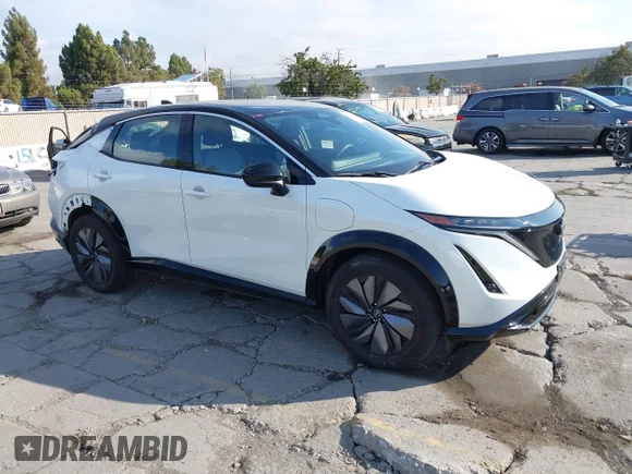 ✅ 2023 Nissan ARIYA Venture+ • VIN: JN1BF0AA1PM400878 • Lot: 43084589. Wystawiony na IAAI z przebiegiem 8 157 mil. Bezpłatny archiwum sprzedaży aukcyjnych z USA i szczegółowy raport historii pojazdu na DreamBid. Zdjęcie 1.